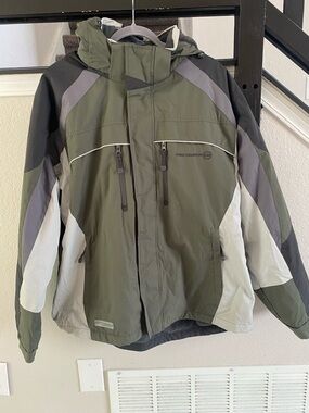 Vintage Free Country FCX Extreme Outdoor Lined Men’s Jacket with Hood - XL